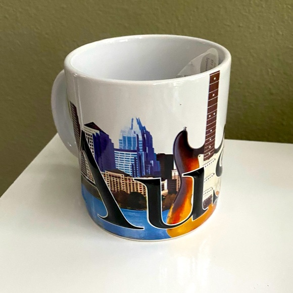AMERICAWARE Austin Texas Jumbo Large Collectible Coffee Tea Mug Cup - Picture 8 of 11